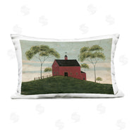 Warren Kimble | Red Barn with Tree Pair