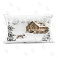 Jennifer Pugh | Winter Whites Cabin with Deer