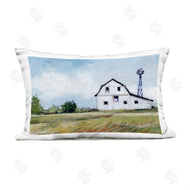 Susan Winget | Barn with Windmill & Grass