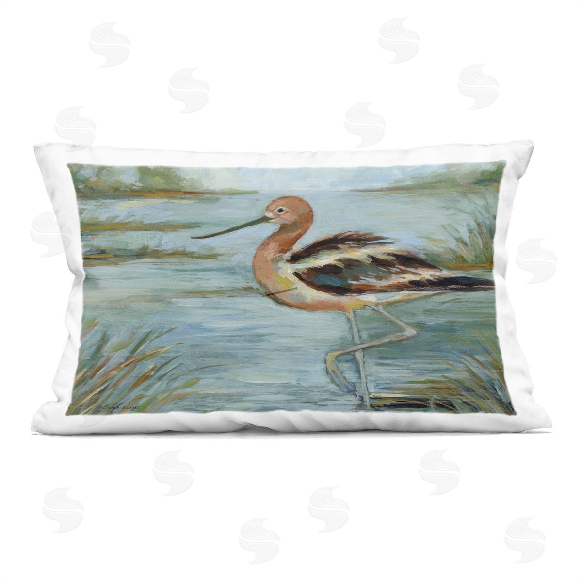 Susan Winget | Avocet Bird In Water