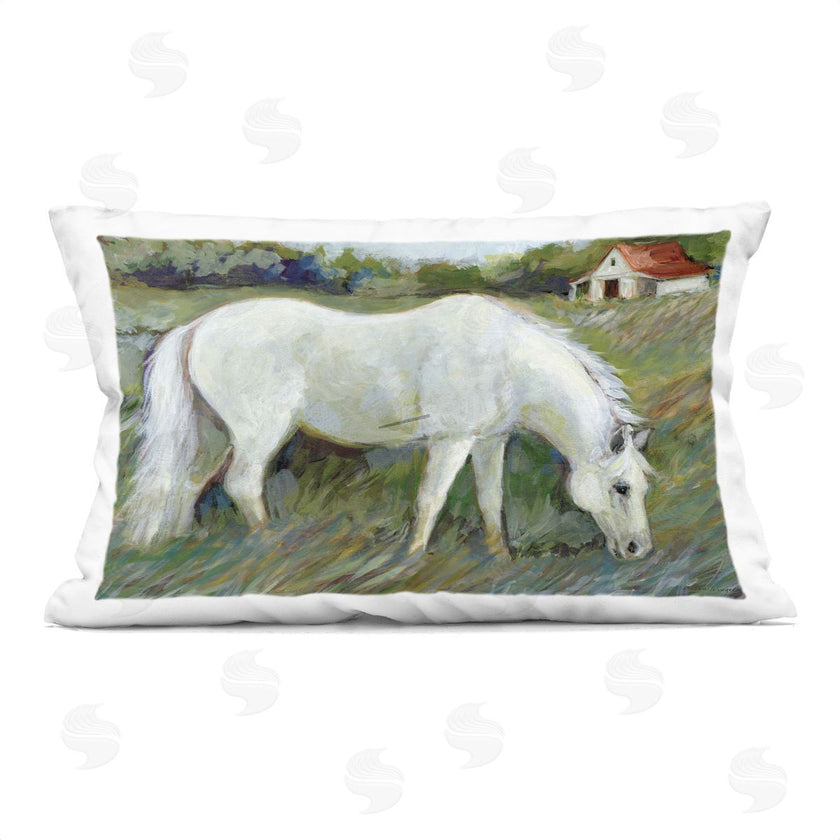 Susan Winget | White Horse In Field