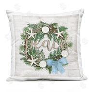 Jennifer Pugh | Coastal Christmas Peace Wreath