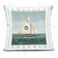 Danielle Murray | Festive Winter Sailboat