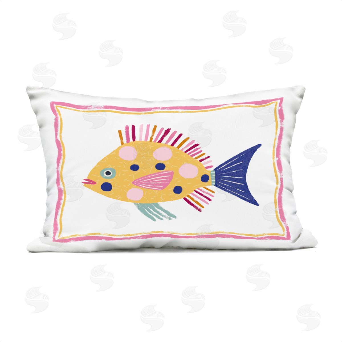 Lisa Nohren | Polka Dot Fish Illustration