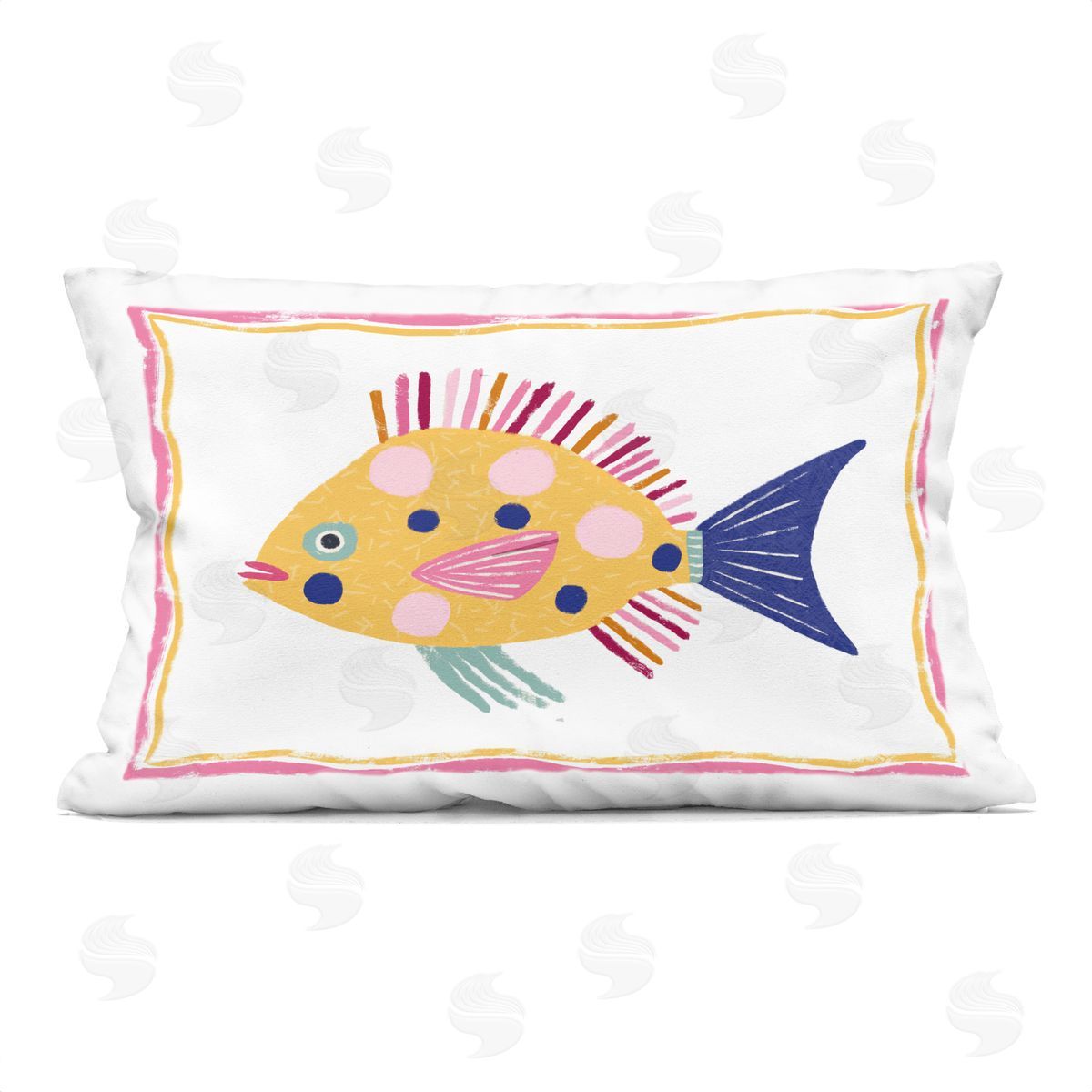 Lisa Nohren | Polka Dot Fish Illustration