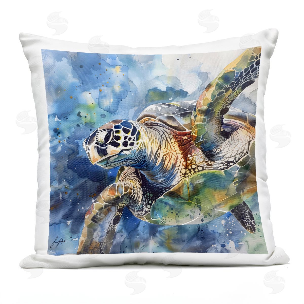 LSR Creative Studio | Watercolor Turtle Impression