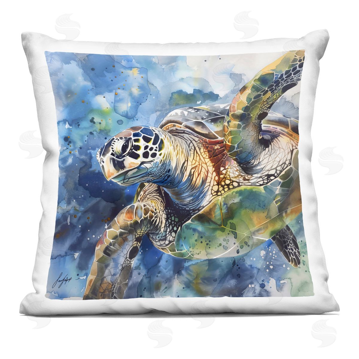 LSR Creative Studio | Watercolor Turtle Impression