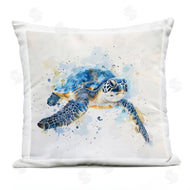 LSR Creative Studio | Blue Sea Turtle with Splatter