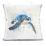 LSR Creative Studio | Blue Sea Turtle with Splatter
