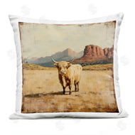 Petal Prints Design | Desert Cow Portrait
