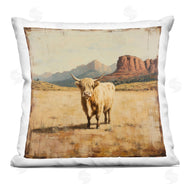 Petal Prints Design | Desert Cow Portrait