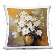 LSR Creative Studio | Golden Vase with Daisies