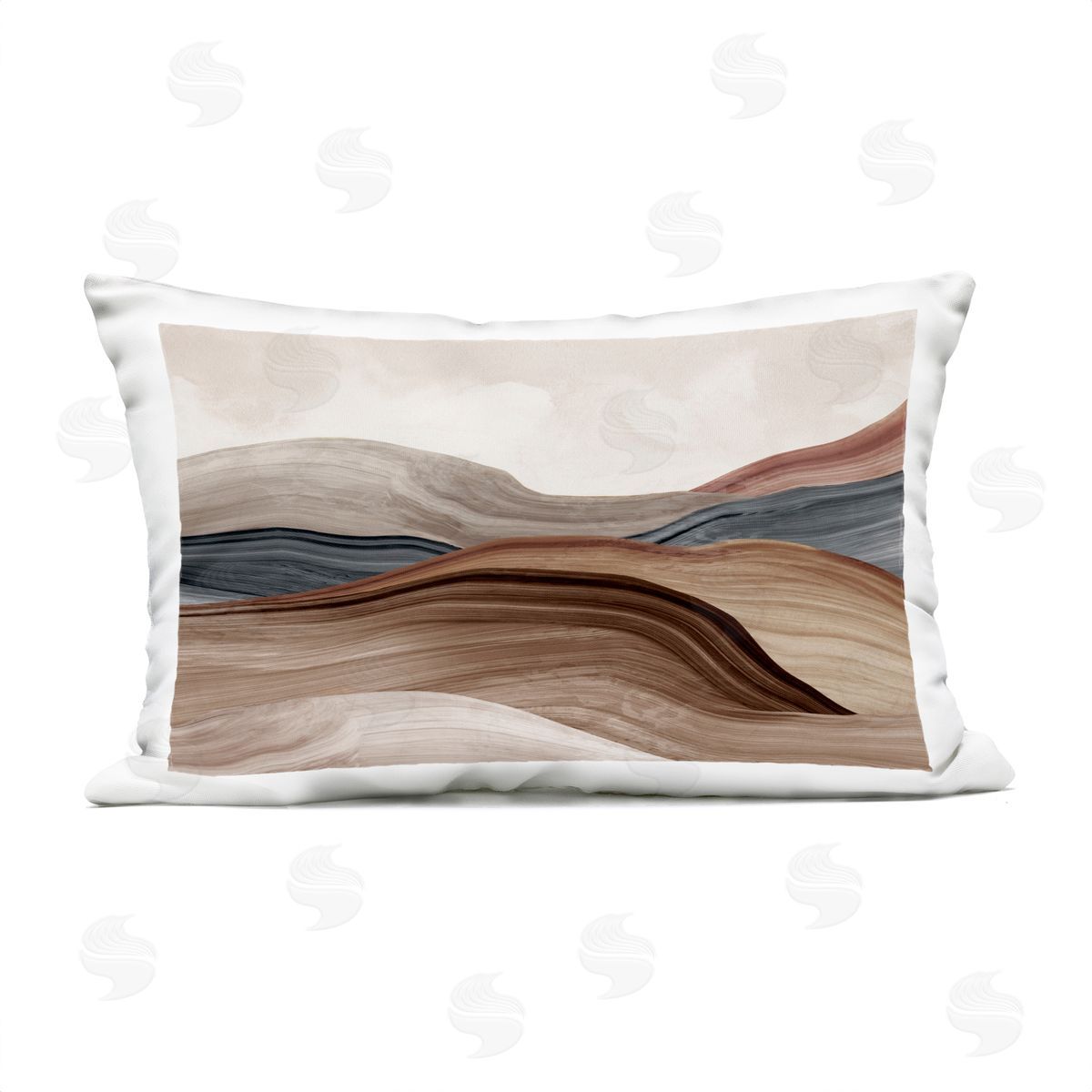 Luna Mavis Silent Grand Canyon Plush Polyester Art Print Pillow