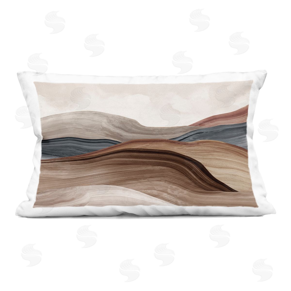 Luna Mavis Silent Grand Canyon Plush Polyester Art Print Pillow
