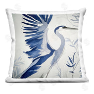 Mona Grace | Blue Heron in Cool Tones