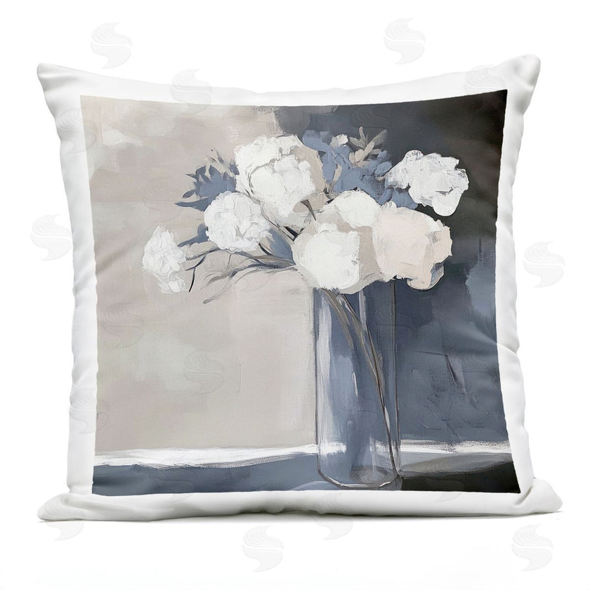 Mona Grace | Gentle Petals Grey & Beige