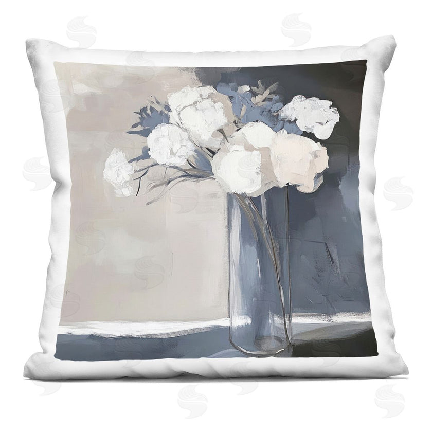 Mona Grace | Gentle Petals Grey & Beige