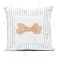 PATRICIA PINTO | Pastel Bow in Striped Border