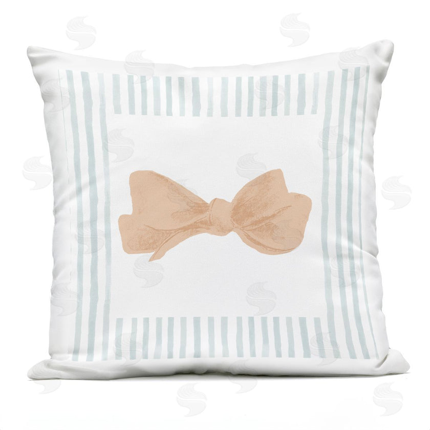 PATRICIA PINTO | Pastel Bow in Striped Border