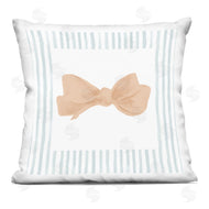 PATRICIA PINTO | Pastel Bow in Striped Border