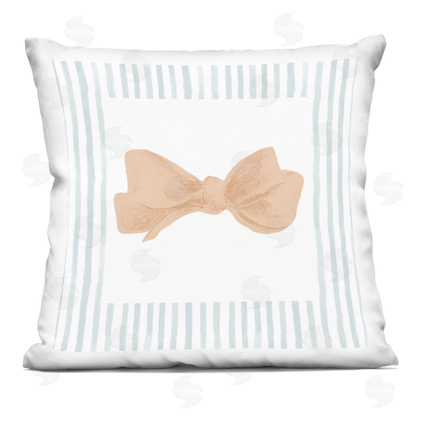 PATRICIA PINTO | Pastel Bow in Striped Border
