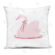 Lucille Price | Pink Swan with Bow