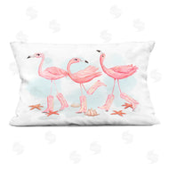 Ziwei Li | Happy Pink Cowgirl Flamingoes