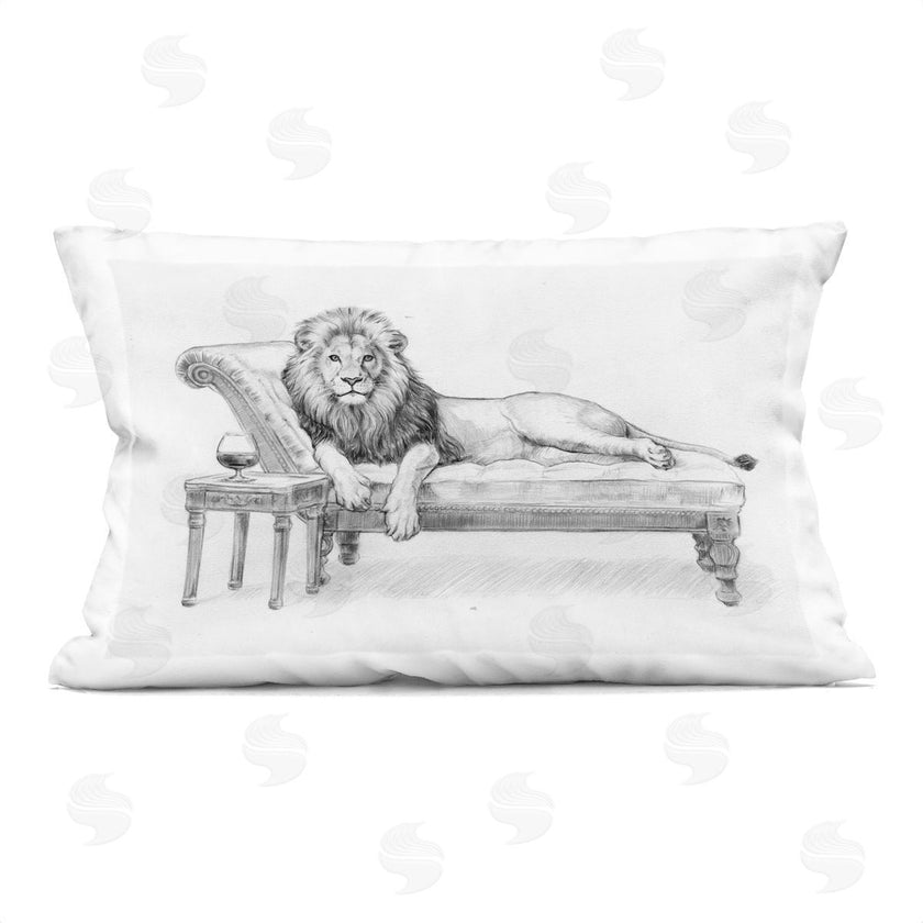 Victoria Barnes | Lounging Beast Lion