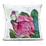 Lisa Morales | Hummingbird And Protea