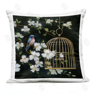 Nan | Evening Song Birdcage over Black