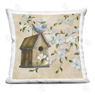 Nan | Evening Song Birdhouse over Beige