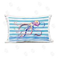 Paul Brent | Brushed Octopus on Stripes