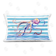Paul Brent | Brushed Octopus on Stripes