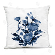 Paul Brent | Indigo Peonies & Dragonflies