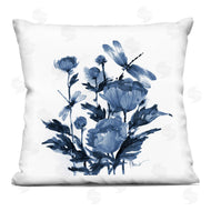 Paul Brent | Indigo Peonies & Dragonflies
