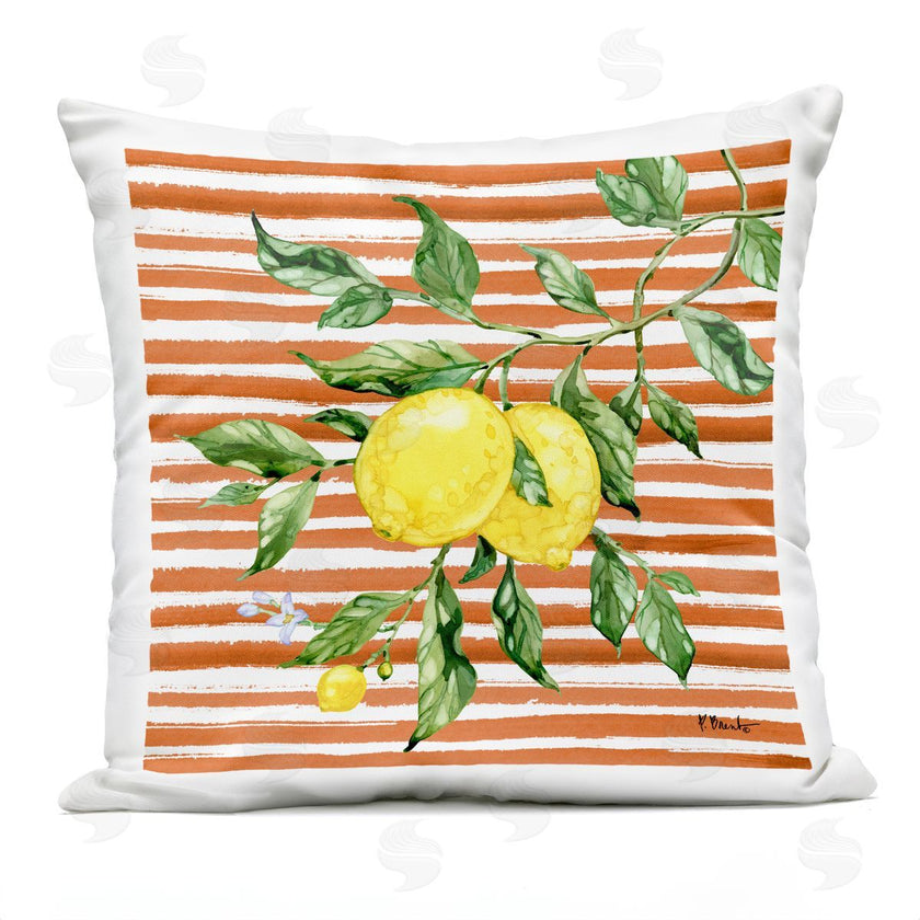 Paul Brent | Juicy Lemon Vine on Red