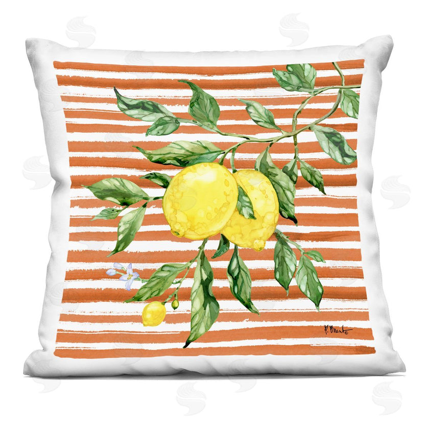 Paul Brent | Juicy Lemon Vine on Red