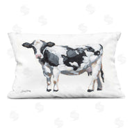 Sara Baker | Dairy Cow on White
