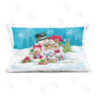 Diane Kater | Festive Snowman Family Scene