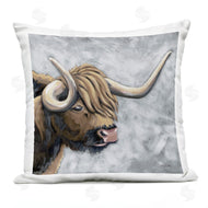 Sara Baker | Highland Cattle with Curved Horn