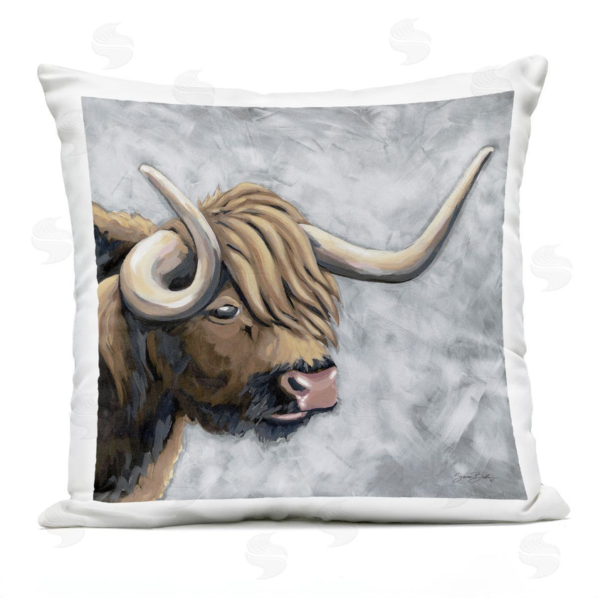 Sara Baker | Highland Cattle with Curved Horn
