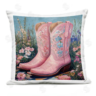 Heidi Kuntz | Wildflower Pink Cowgirl Boots