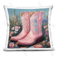 Heidi Kuntz | Wildflower Pink Cowgirl Boots