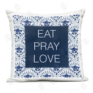 Annie LaPoint | Eat Pray Love on Blue Florals