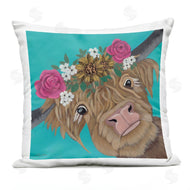 Ashley Justice | Joyful Cattle with Flower Crown