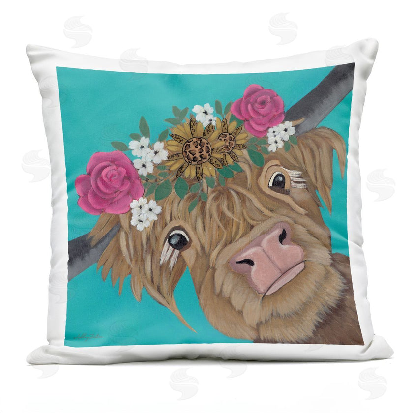 Ashley Justice | Joyful Cattle with Flower Crown