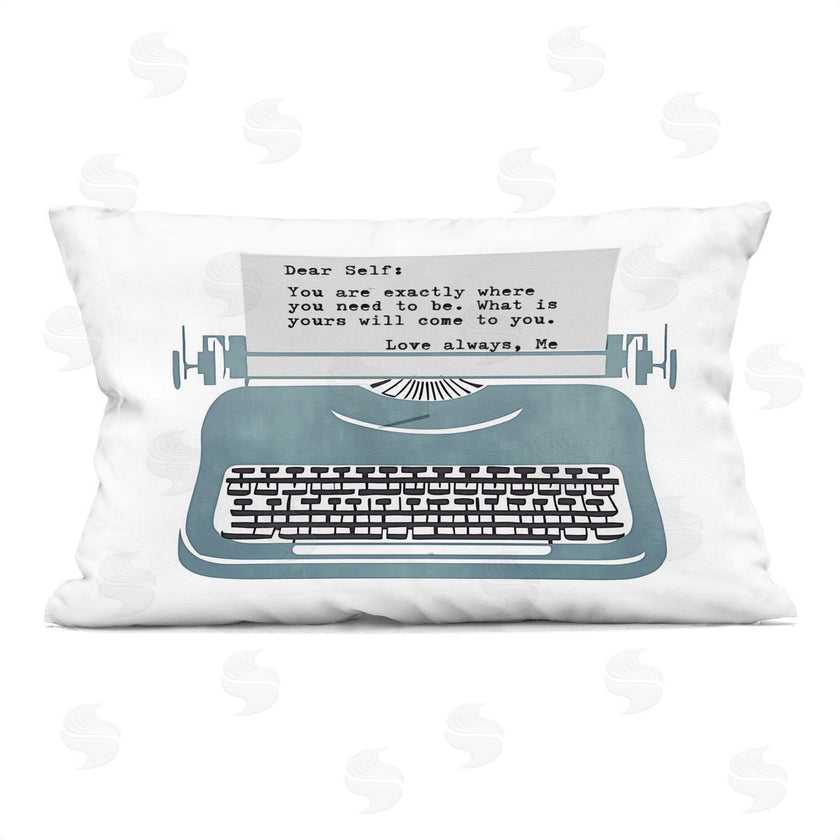 Annabelle Hall | Inspirational Typewriter Note to Self