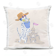 Krissy Mast | Summer Sandcastle Dalmatian