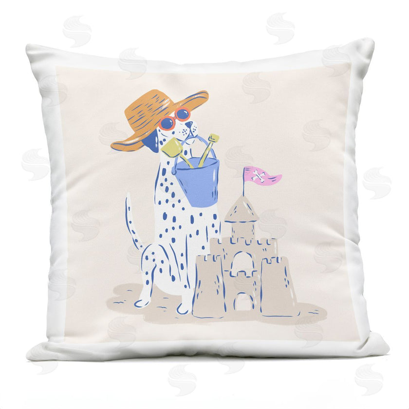 Krissy Mast | Summer Sandcastle Dalmatian
