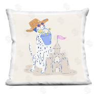 Krissy Mast | Summer Sandcastle Dalmatian
